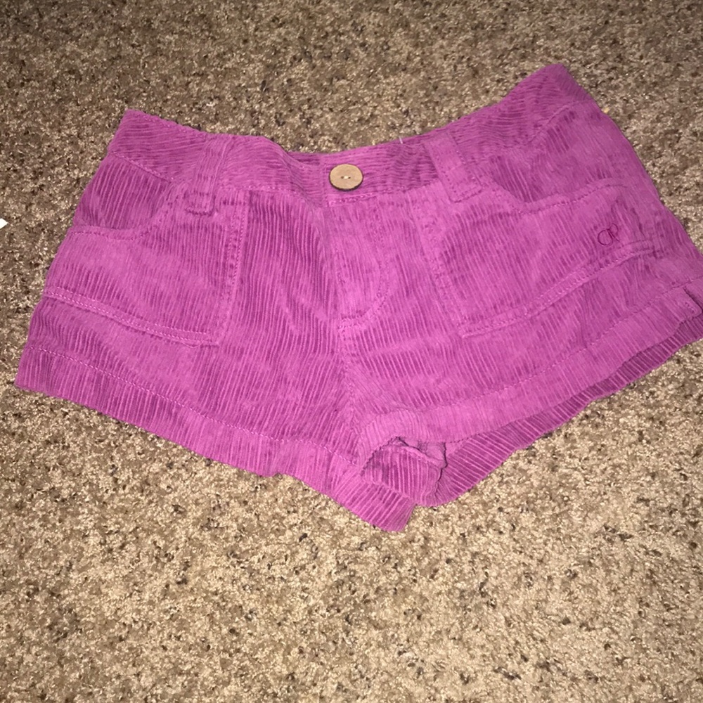 •OP purple shorts